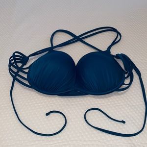 Teal bathing suit top